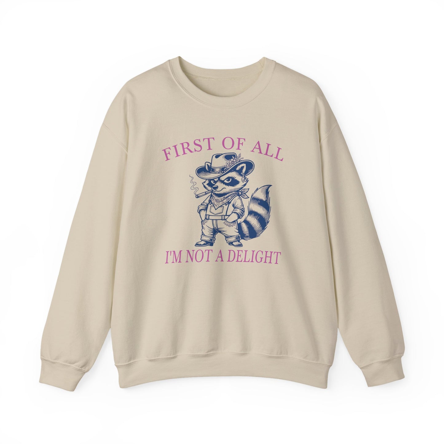 First of All I'm Not a Delight - Sweatshirt
