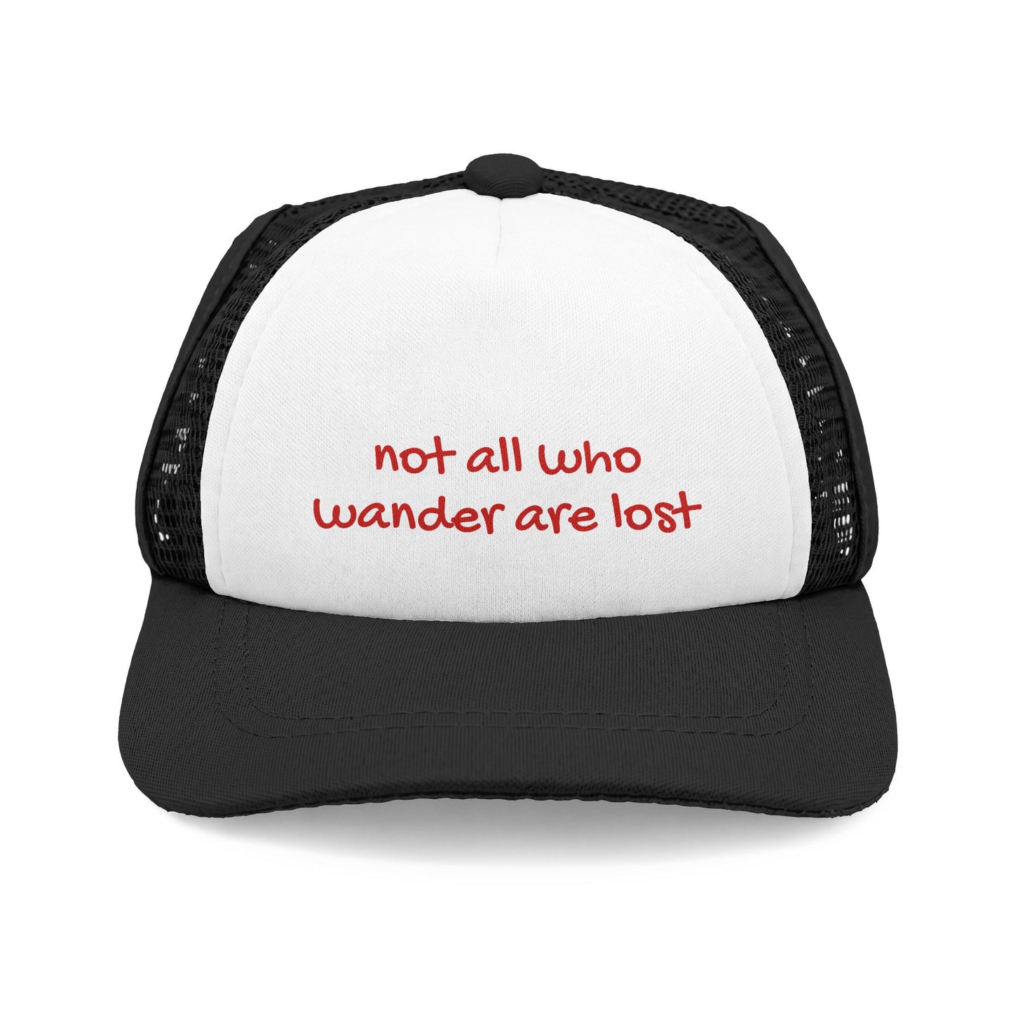 not all who wander are lost - Dog Hat
