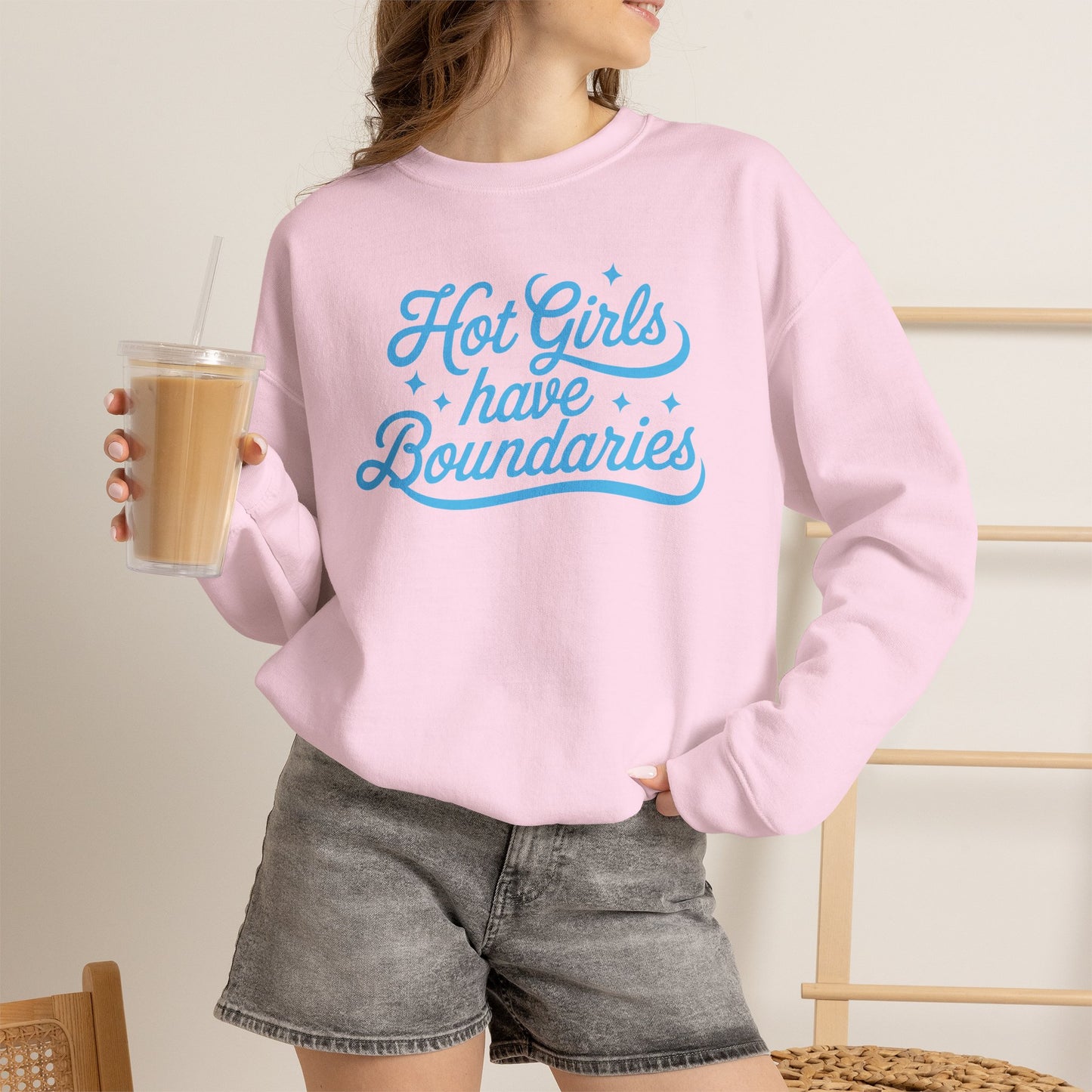 Hot Girls Have Boundaries - Sweatshirt