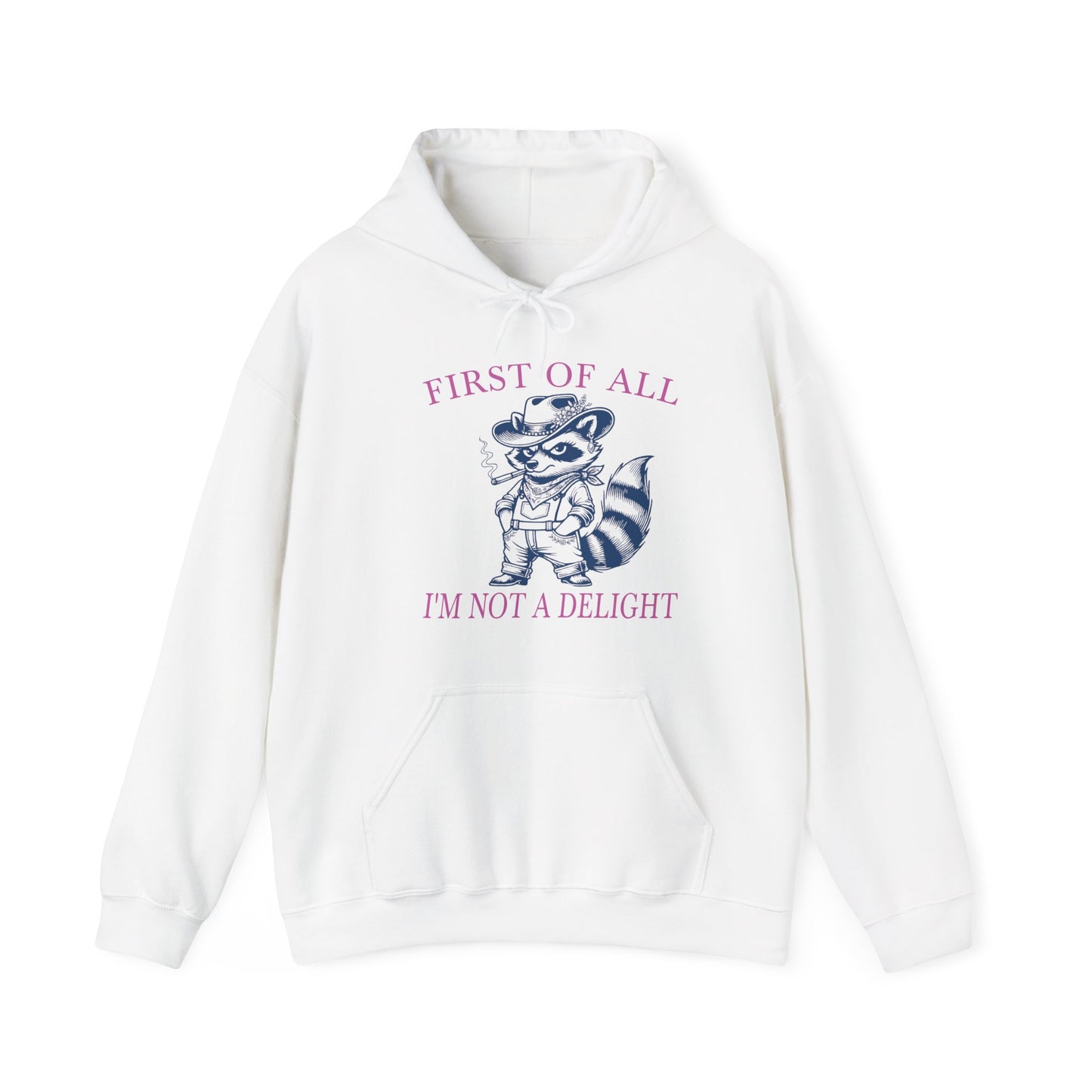 First of All, I'm Not a Delight - Hoodie