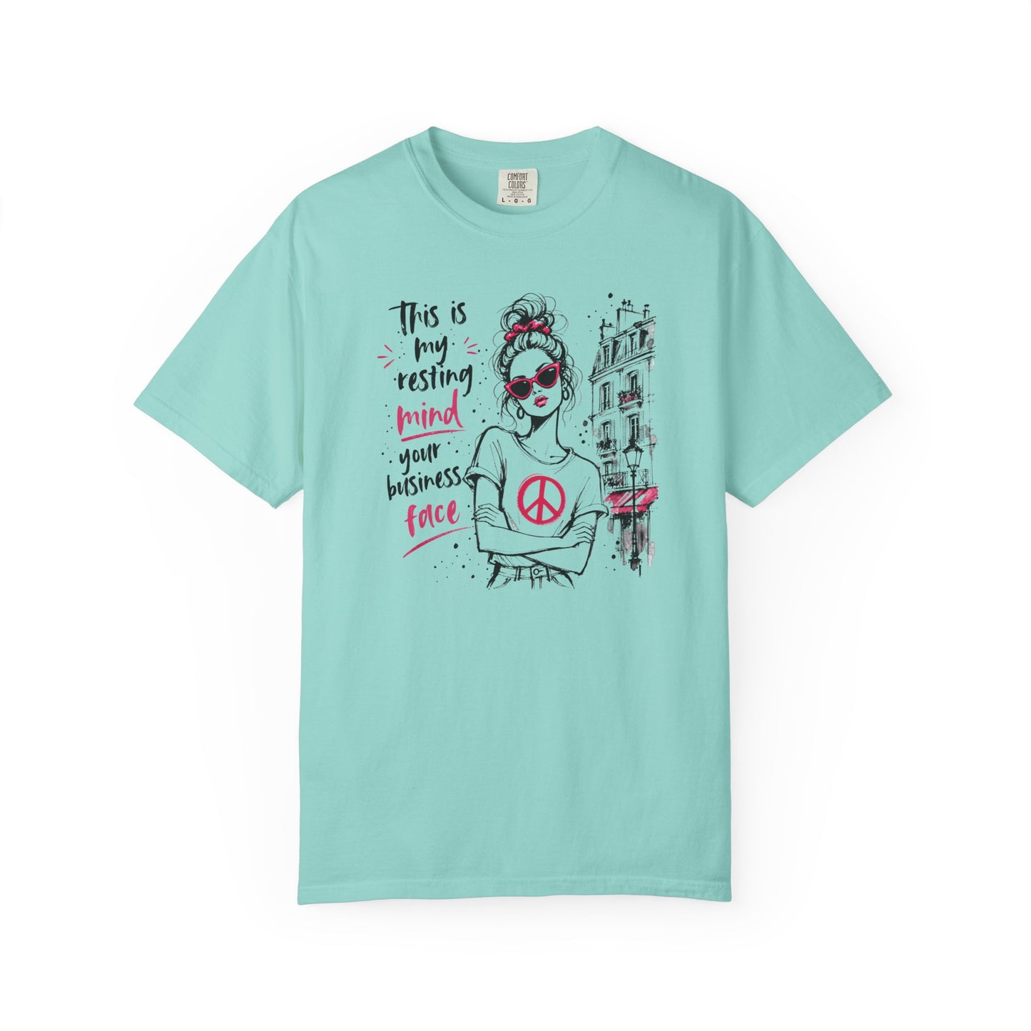 This Is My Resting Mind Your Business Face - T Shirt