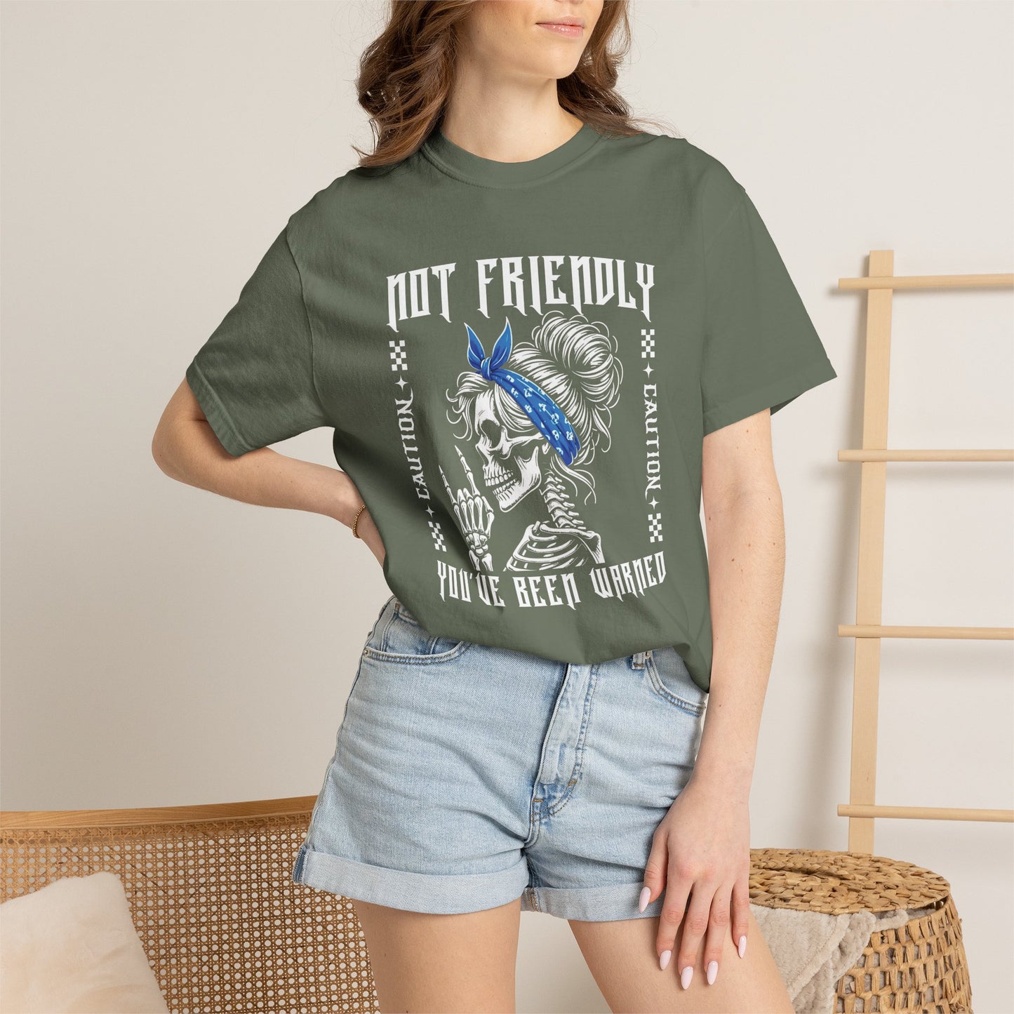 Not Friendly, You've Been Warned - T Shirt