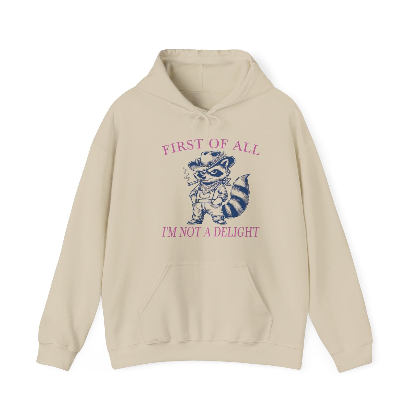 First of All, I'm Not a Delight - Hoodie