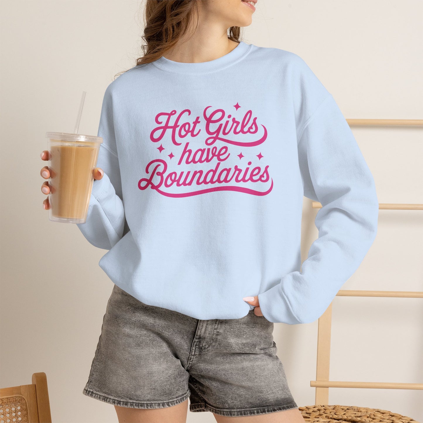 Hot Girls Have Boundaries - Sweatshirt