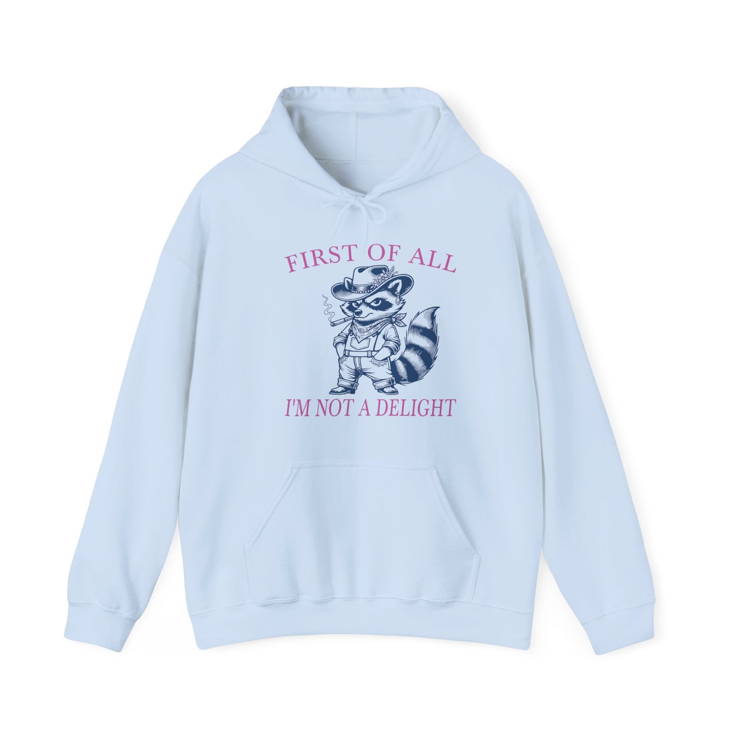 First of All, I'm Not a Delight - Hoodie