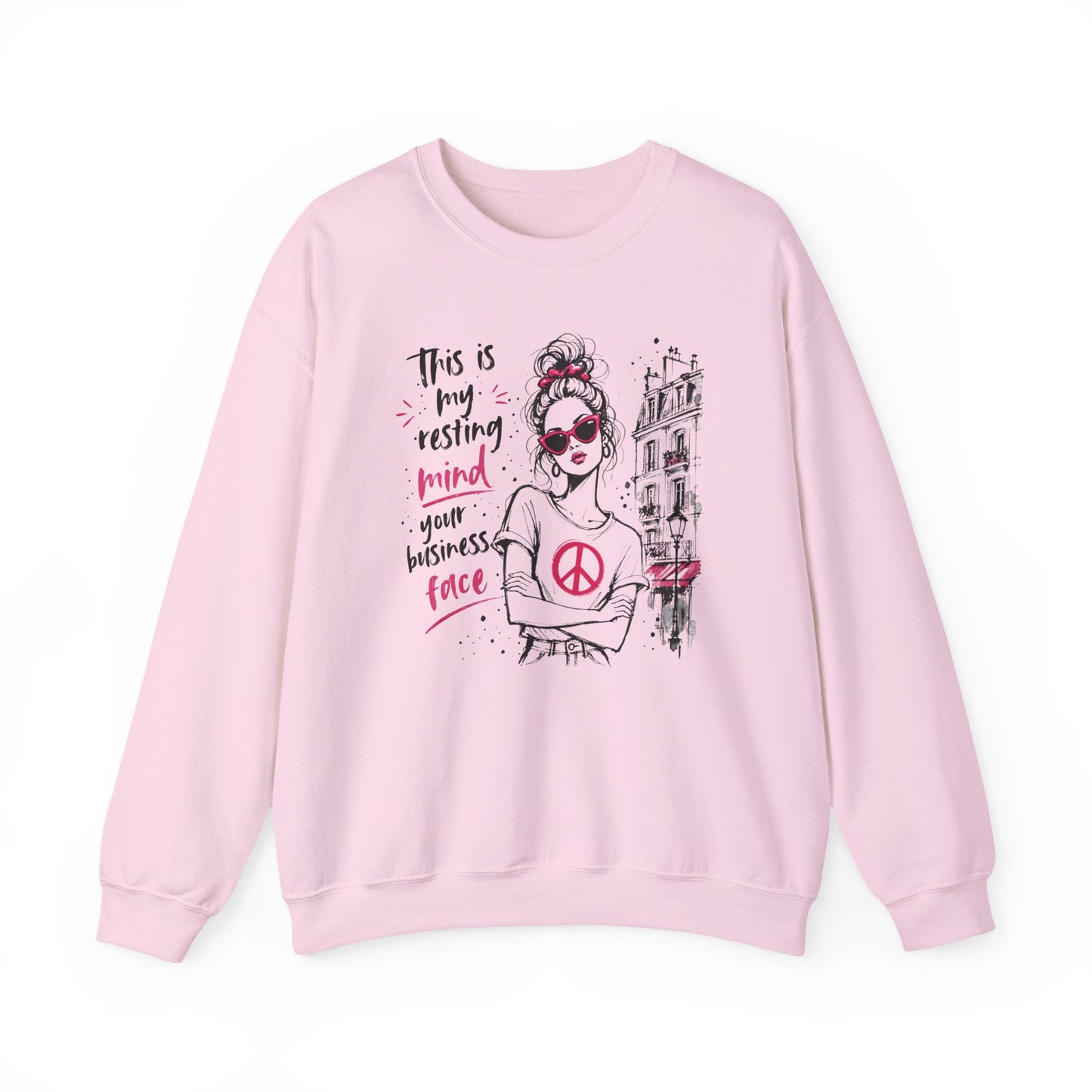 This Is My Resting Mind Your Business Face - Sweatshirt