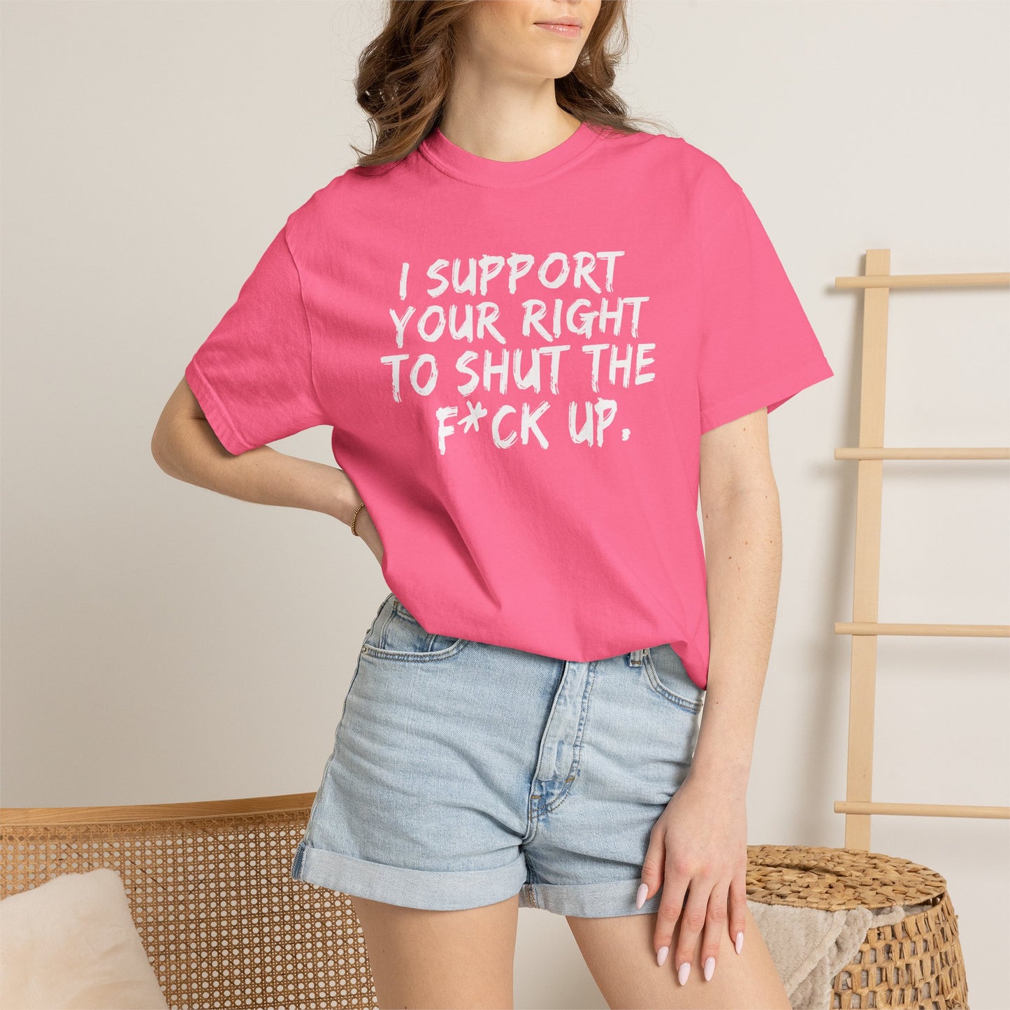I Support Your Right To Shut The F*ck Up - T-Shirt