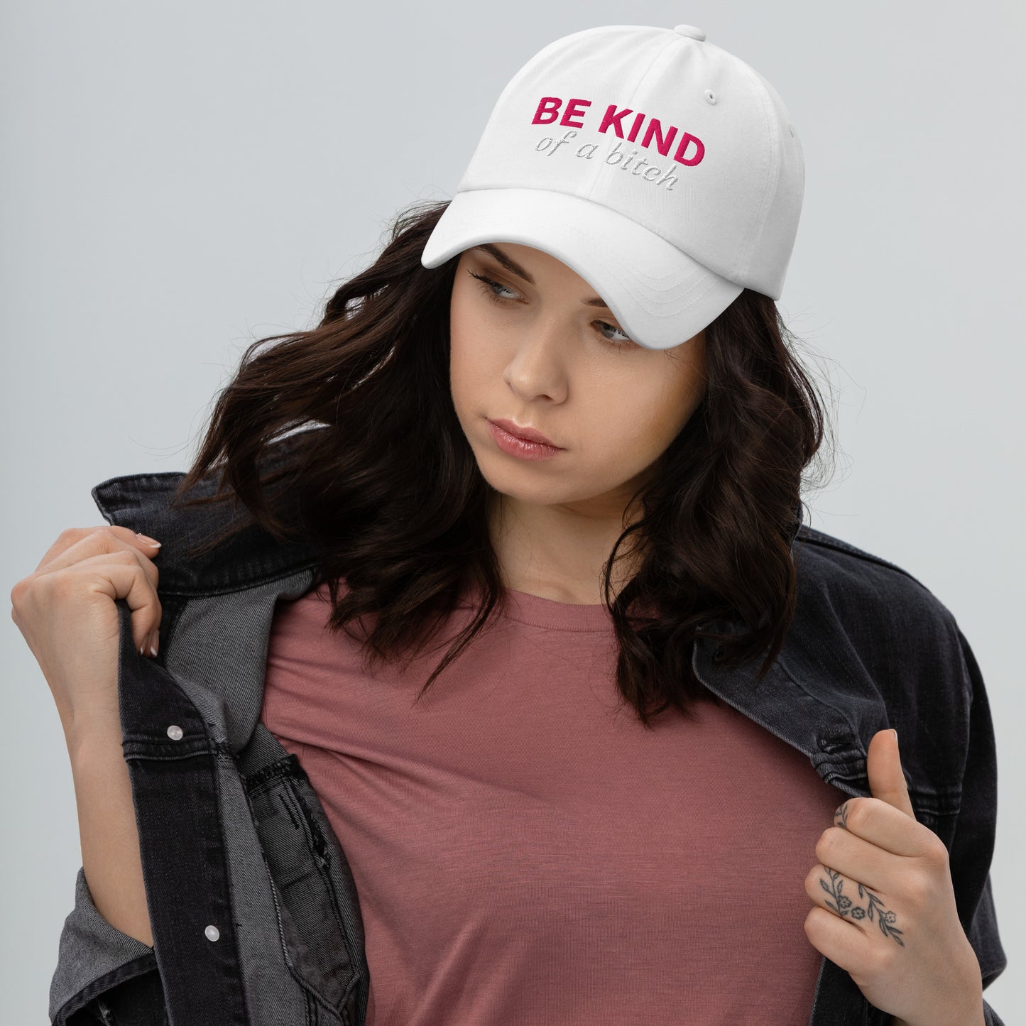 Be Kind (of a bitch) - Embroidered Hat